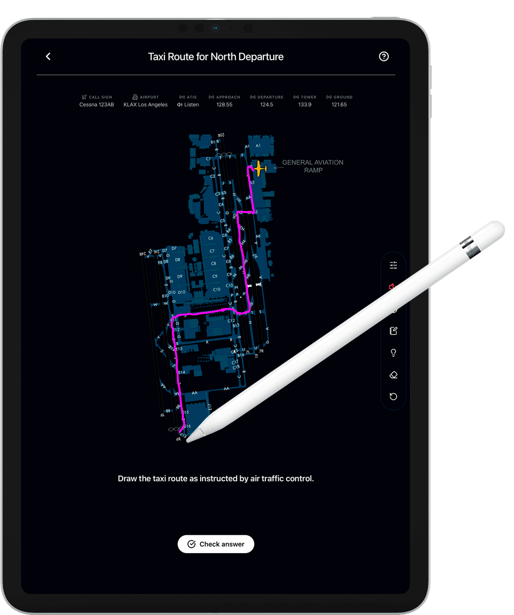 Taxi route interpretation
