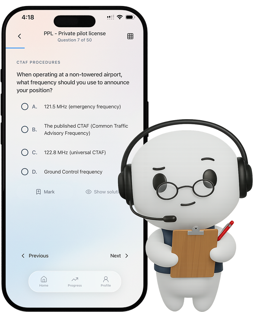 Written knowledge exams